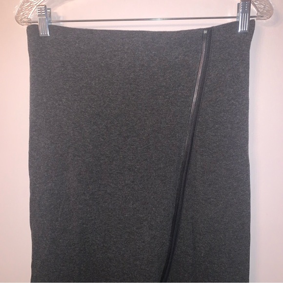 Annette Gortz Grey Virgin Wool Blend Maxi Skirt M - Picture 7 of 8